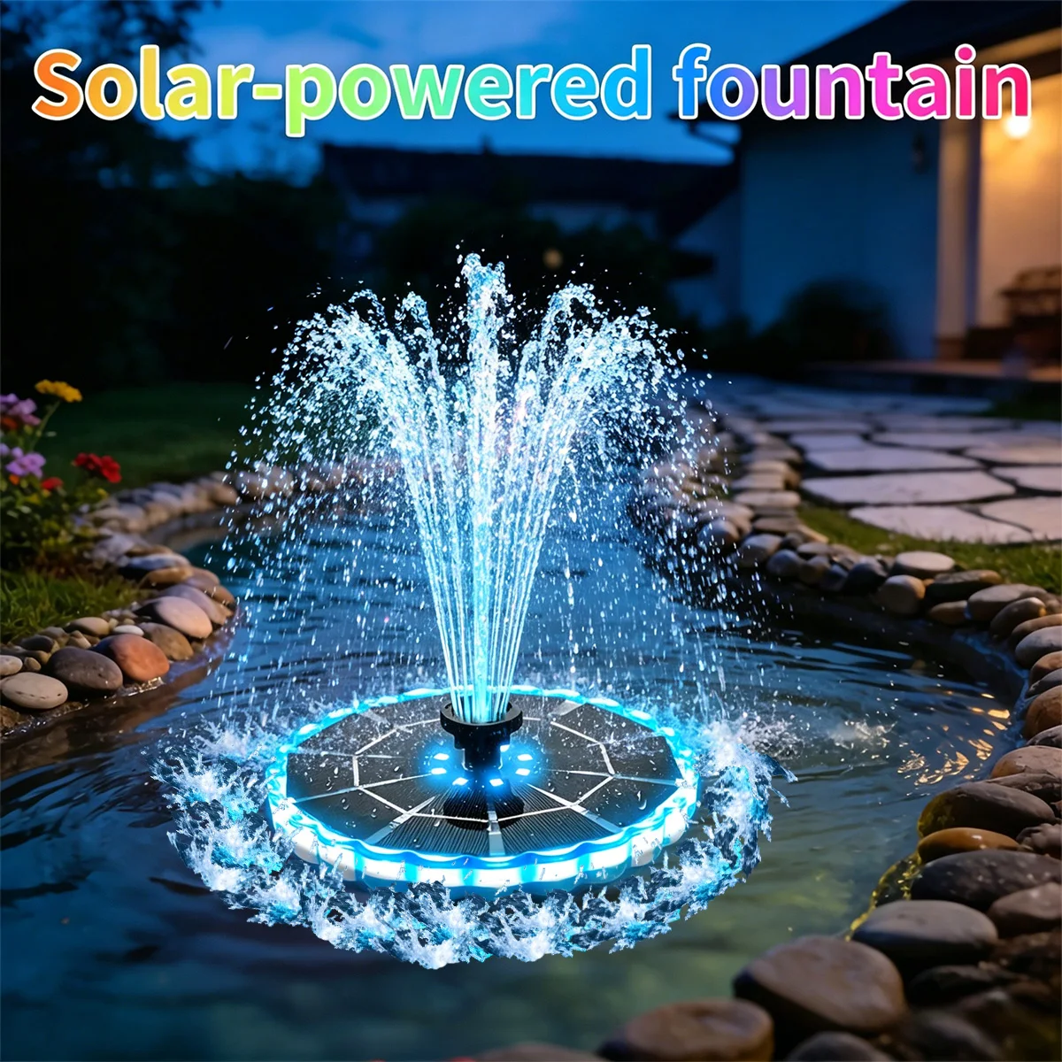 Renewable Energy Solar - 3.5W Outdoor Solar Fountain for Garden