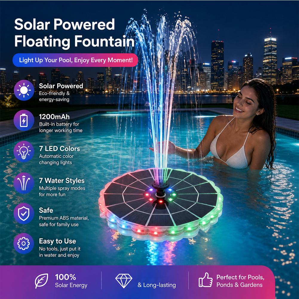 Renewable Energy Solar - 3.5W Outdoor Solar Fountain Pump Kit