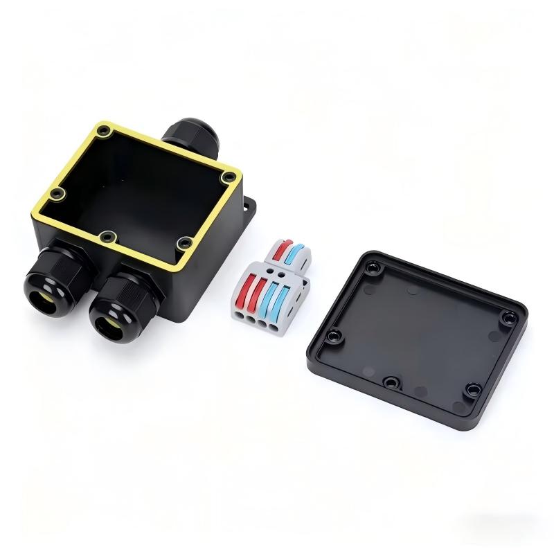 Cable Gland Waterproof - Junction Box Waterproof IP68 2 Way