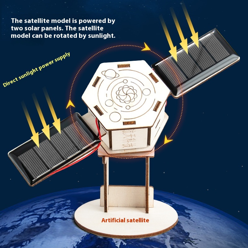 DIY Solar Satellite Artificial - огляд і ціна Renewable Energy Model
