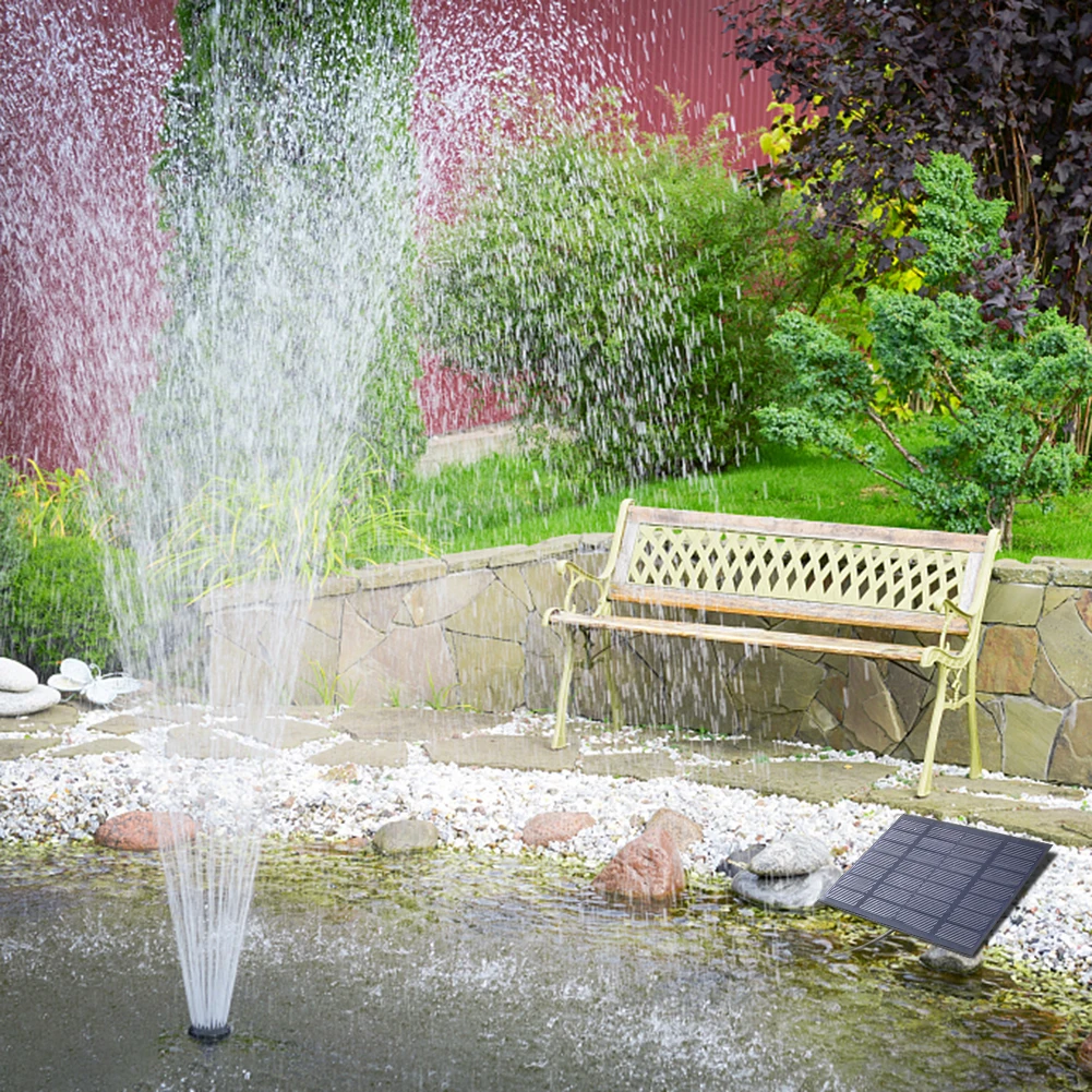 Solar Fountain with 6 Nozzles  - огляд і ціна Solar Pool Pump Kit