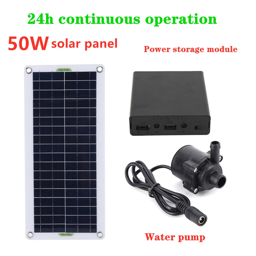 30W 800L/H DC 18V Low Noise Br - огляд і ціна Solar Pool Pump Kit