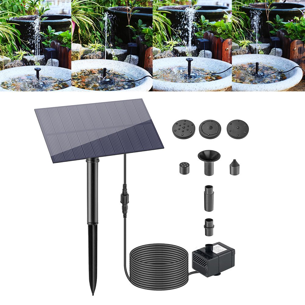 5W 5V Water Fountain Garden De - огляд і ціна Solar Pool Pump Kit