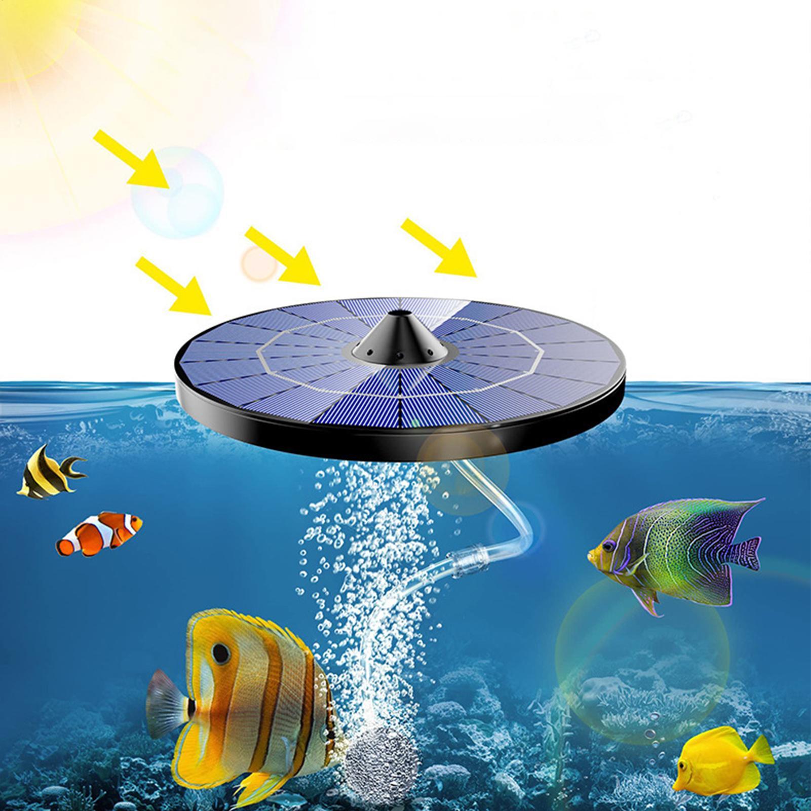 Solar-powered pond aerator pum - огляд і ціна Solar Pool Pump Kit