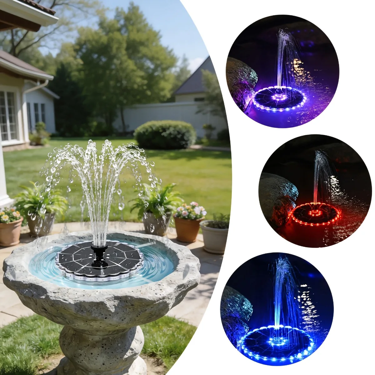3.5W Outdoor Solar Fountain fo - огляд і ціна Renewable Energy Solar