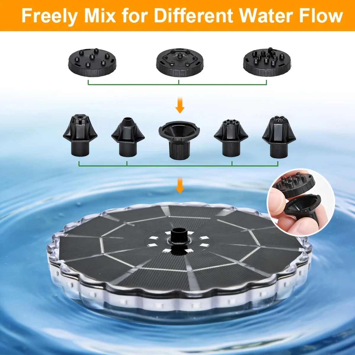 3.5W Outdoor Solar Fountain fo - огляд і ціна Renewable Energy Solar