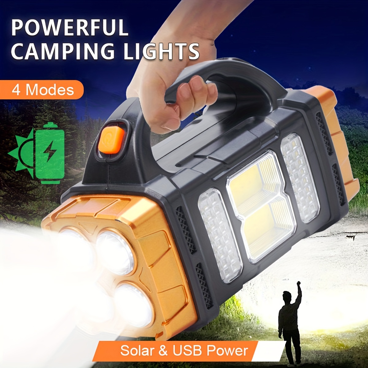 New Upgrade Rechargeable High  - огляд і ціна Renewable Energy Solar