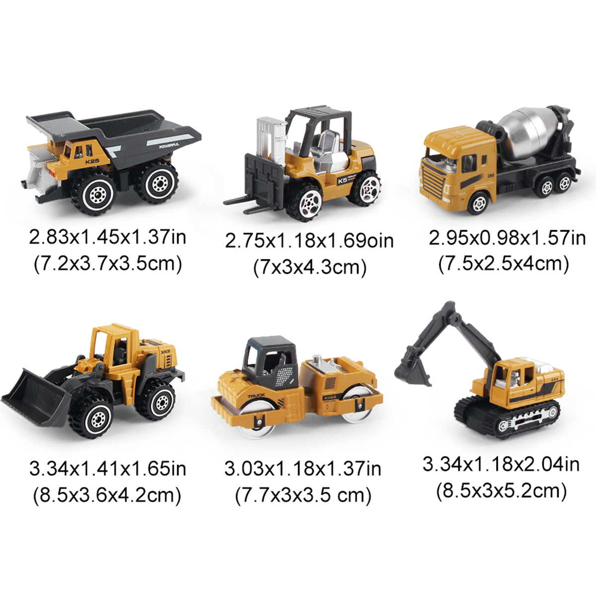 6pcs/set Alloy Engineering Tru - огляд і ціна Renewable Energy Model
