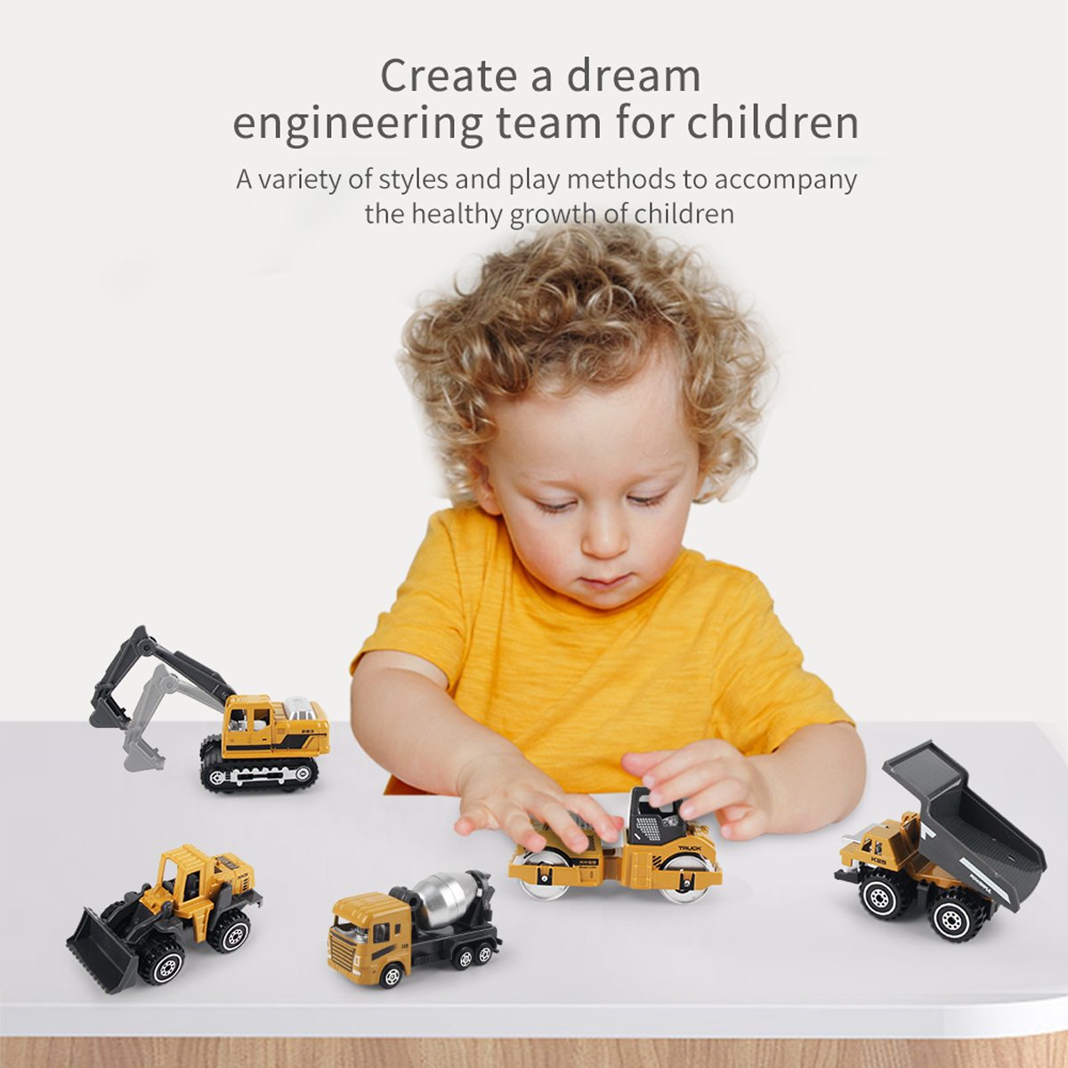 6pcs/set Alloy Engineering Tru - огляд і ціна Renewable Energy Model