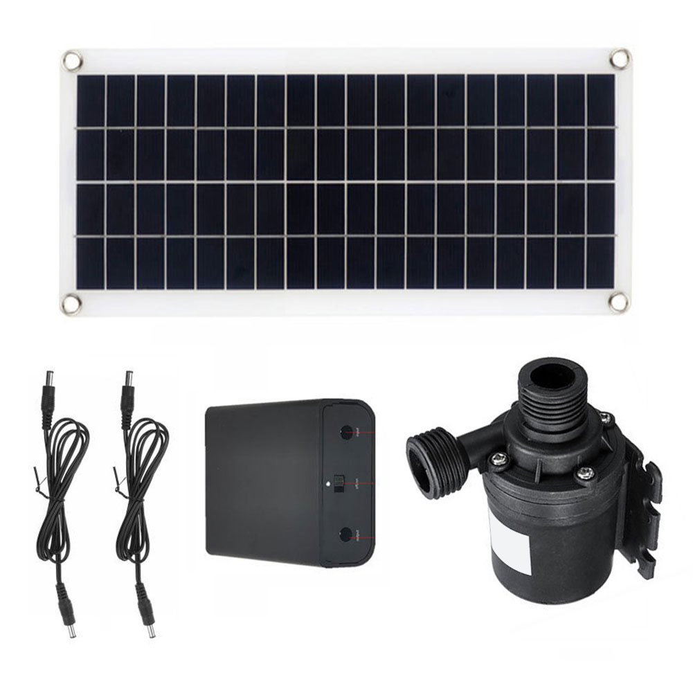 1 Set 20W Solar Panel Fountain - огляд і ціна Solar Pool Pump Kit