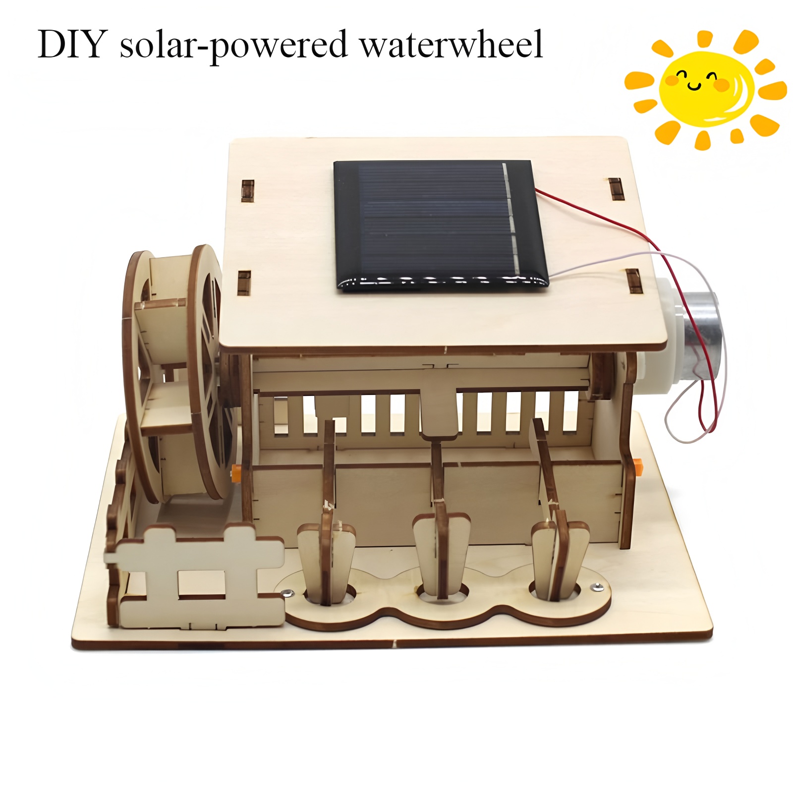Solar-powered waterwheel,  Diy - огляд і ціна Renewable Energy Model
