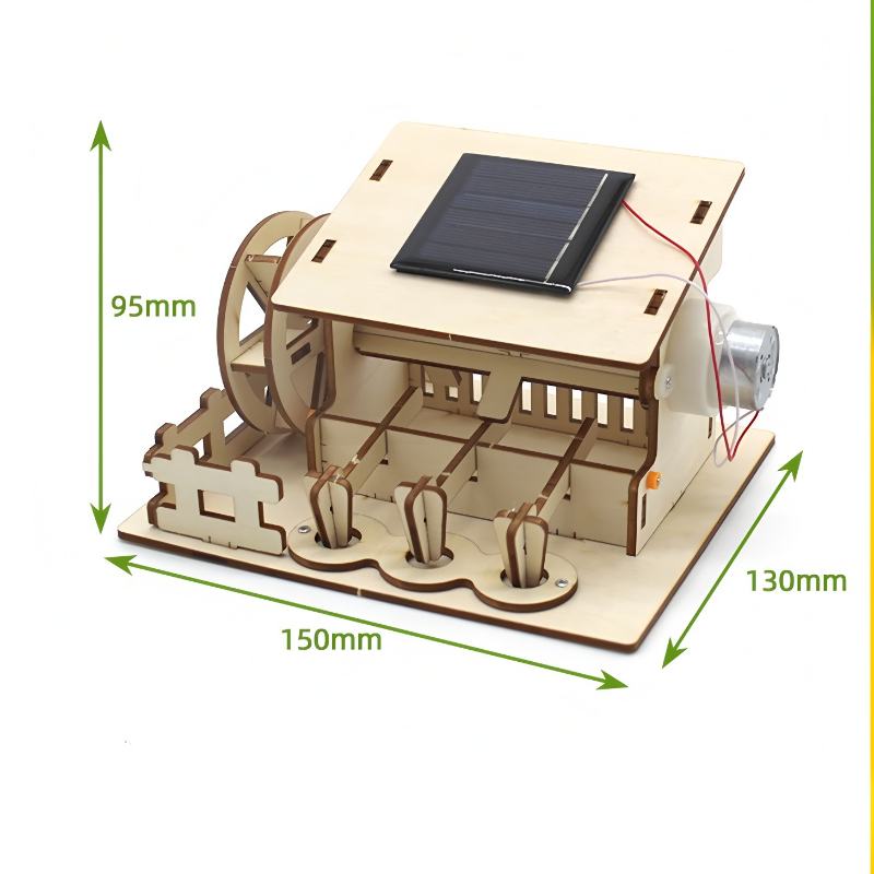 Solar-powered waterwheel,  Diy - огляд і ціна Renewable Energy Model