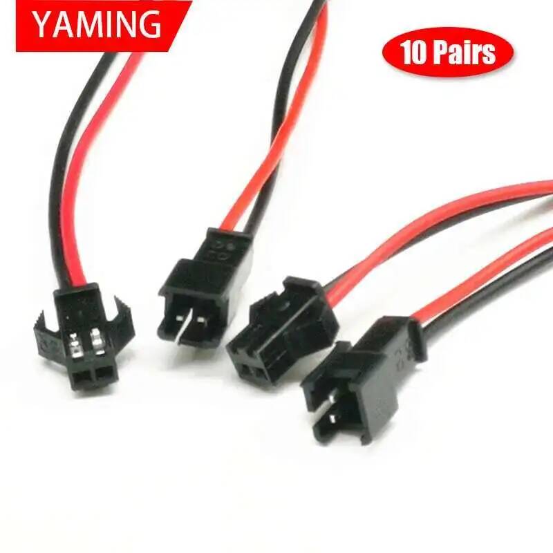 10Pairs 10cm Long JST SM 2Pins - огляд і ціна Cable Gland Waterproof