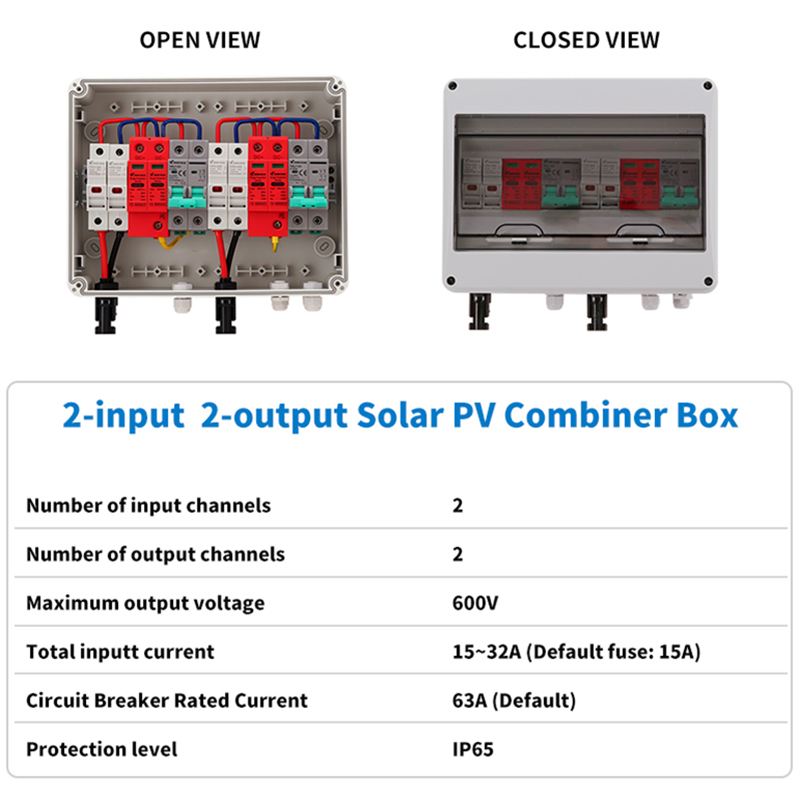 Full Copper Wire PV Combiner B - огляд і ціна Renewable Energy Solar